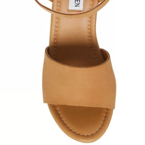 STEVE MADDEN Women's Welsh Wedge Sandals - Picture 4 of 6